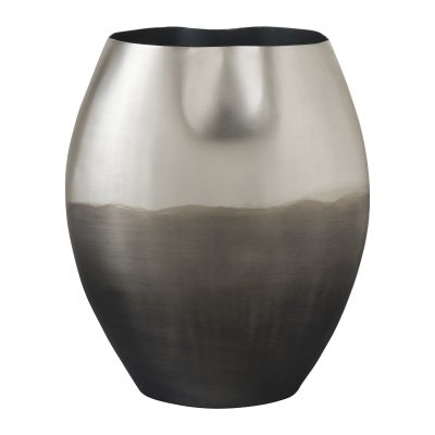 Chambray Indoor Vase, Grey