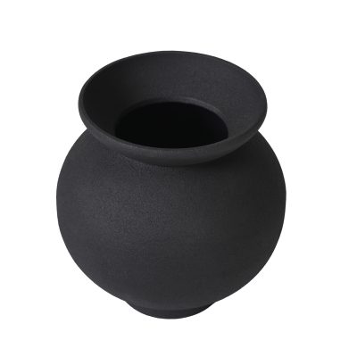 Alternative view of Cadiz Indoor Vase, Black