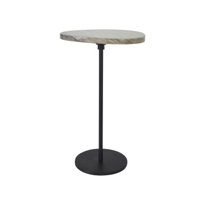 Alternative view of Bethany Indoor Iron Side Table, Black