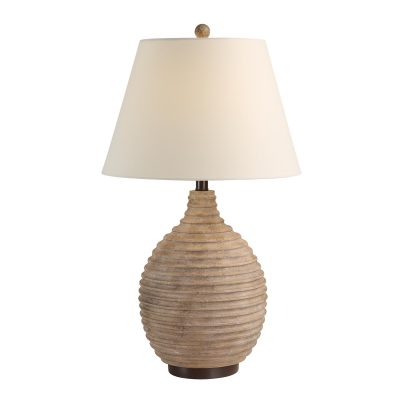 Alternative view of Cebada 27.5" Height Table Lamp, Brown
