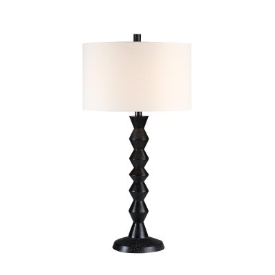 Alternative view of Tulum 32" Height Table Lamp, Black