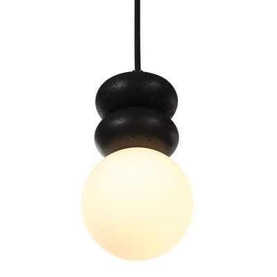 Alternative view of Solene 118" Height Ceiling Fixture, Matte Black