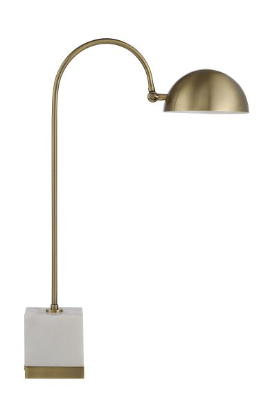 Alternative view of Volos 27" Length Table Lamp, White