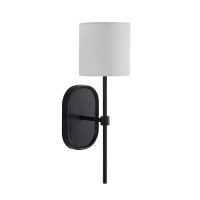 Alternative view of Fico 17.5" Height Wall Sconce, Black