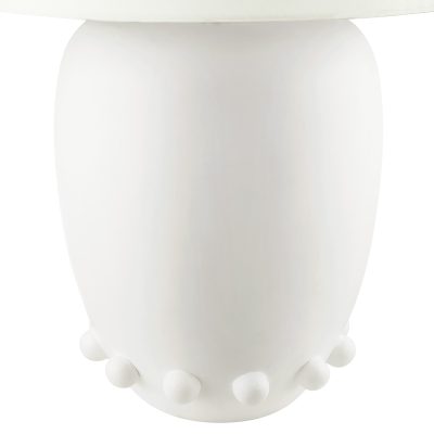 Alternative view of Trivor 28" Length Table Lamp, Off-White