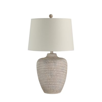 Albacete 25" Height Table Lamp, Cream