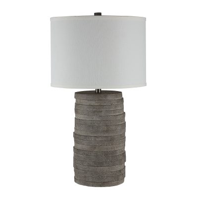 Whalen 28.0" Height Table Lamps, Warm Charcoal Grey