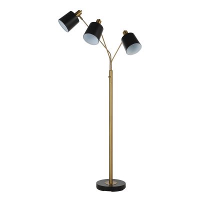 Alternative view of Meander 71" Height Floor Lamp, Yellow