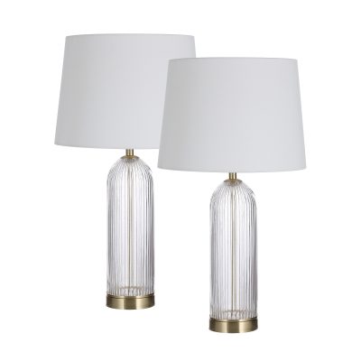 Ocala 25" Length Table Lamp- Set of two, YELLOW
