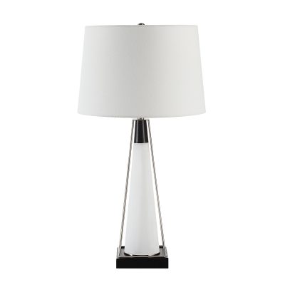 Alternative view of Navagio 28" Height Table Lamp, White