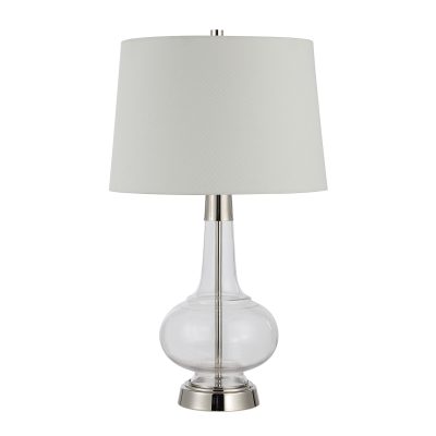 Lya 27.5" Height Table Lamps, Clear