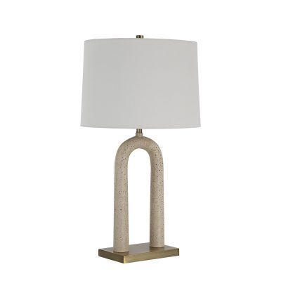 Primula 28.5" Height Table Lamp, Cream