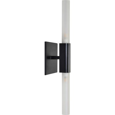 Alternative view of Lina 17" Length Wall Sconce, Matte Black