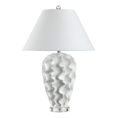 Floris 26.5" Height Table Lamps, White