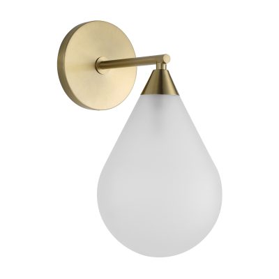 Alternative view of Luna 12" Length Wall Sconce, YELLOW