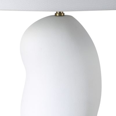 Alternative view of Katya 25" Height Table Lamp, White