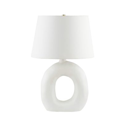 Kalahari 23" Length Table Lamp, Off-White