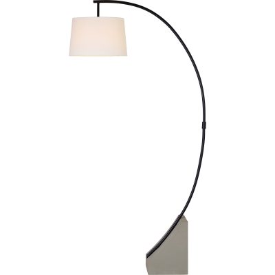 Alternative view of Weymouth 75.5" Length Floor Lamp, Matte Black