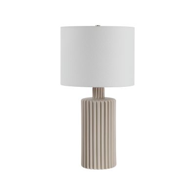 Lina 24.75" Height Table Lamps, Beige