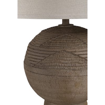 Alternative view of Malya 25.5" Height Table Lamps, Textured Brown