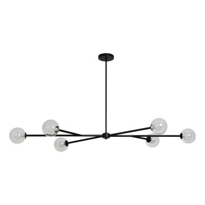 Endah 4.75" Length Ceiling Fixture, Matte Black