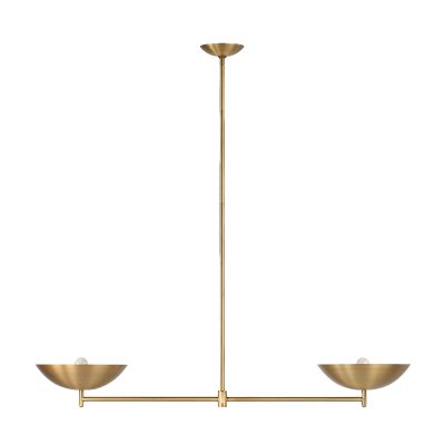 Alternative view of Waxlow 64.5" Height Ceiling Fixture, Plated Dark Antique Brushed Brass