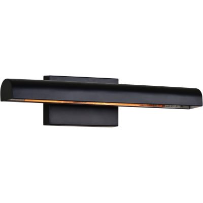 Alternative view of Inverness 4.5" Length Wall Sconce, Matte Black