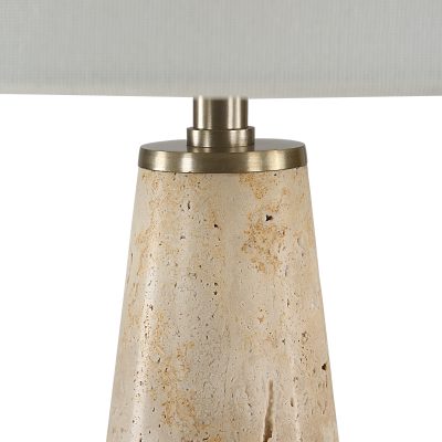 Alternative view of Almeria 28.5" Height Table Lamp, Beige