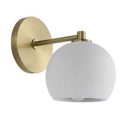 Alternative view of Cela 7.67" Length Wall Sconce, YELLOW