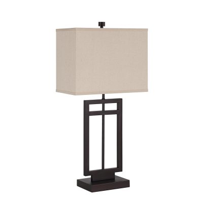 Sendai 30.5" Height Table Lamp, Brown