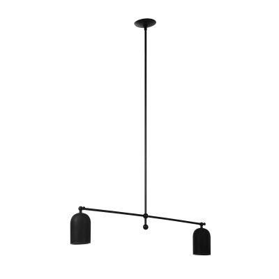 Saskia 69.25" Height Ceiling Fixture, Matte Black