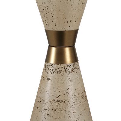 Alternative view of Veza 28.75" Height Table Lamps, Faux Beige Travertine