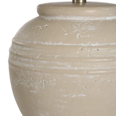 Alternative view of Fela 21" Length Table Lamp, BEIGE