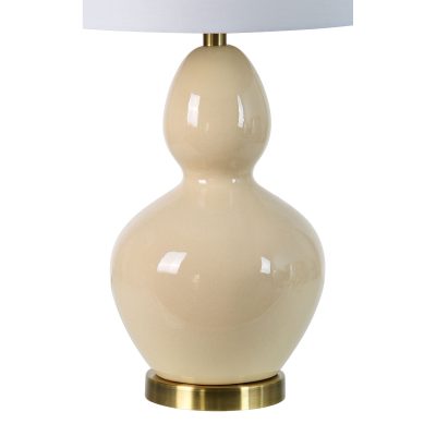 Alternative view of Jesula 26.75" Length Table Lamp- Set of two, Cream