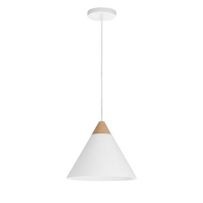 Alternative view of Daya 9.75" Length Ceiling Fixture, WHITE