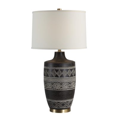 Alternative view of Ceniza 30.5" Height Table Lamp, Black