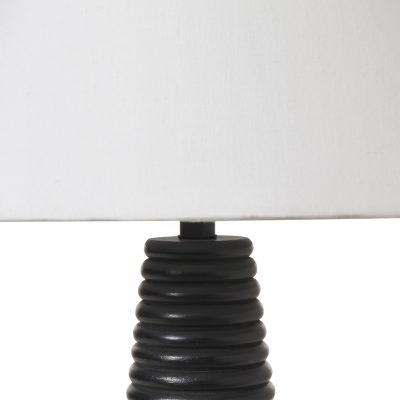 Alternative view of Kailua 26.5" Height Table Lamp, Black