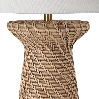 Alternative view of Nathalie 66.75" Height Floor Lamp, Cream