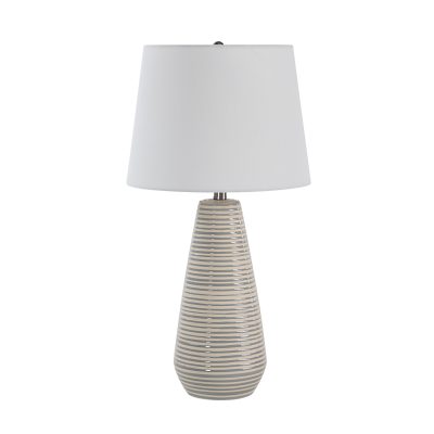 Pera 26.25" Height Table Lamp, Grey