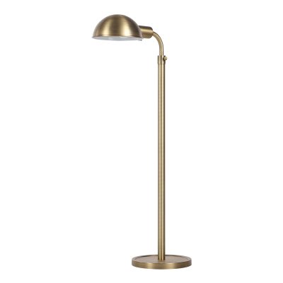 Cos 45-60" ADJ Height Floor Lamp, Dark Antique Brushed Brass