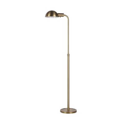 Alternative view of Cos 45-60" ADJ Height Floor Lamp, Dark Antique Brushed Brass