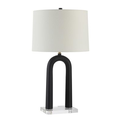 Pisa 28.5" Height Table Lamp, Black
