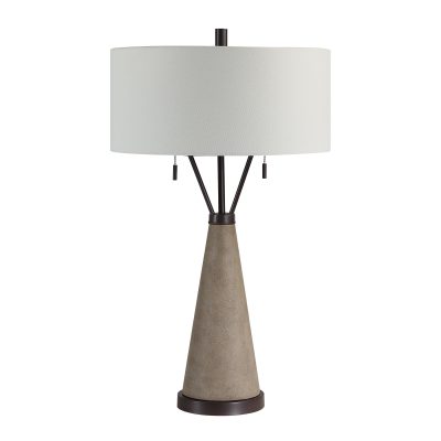 Lourdes 29.25" Height Table Lamp, Brown
