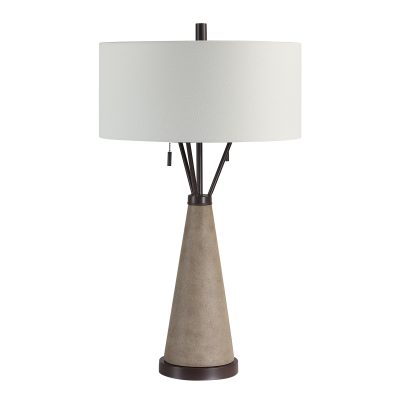 Alternative view of Lourdes 29.25" Height Table Lamp, Brown