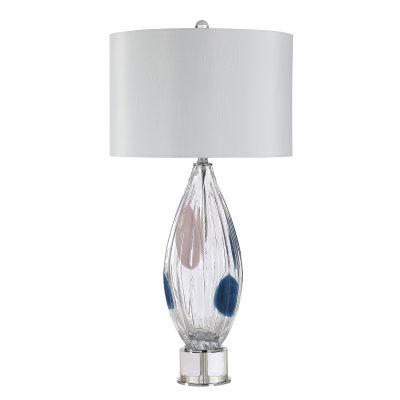Alternative view of Luxor 30.0" Height Table Lamps, Clear And Blue