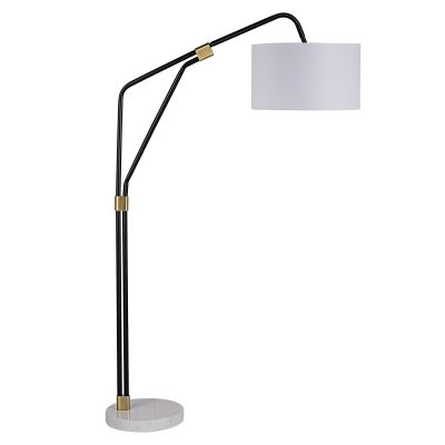 Wroxton 71" Length Floor Lamp, Matte Black
