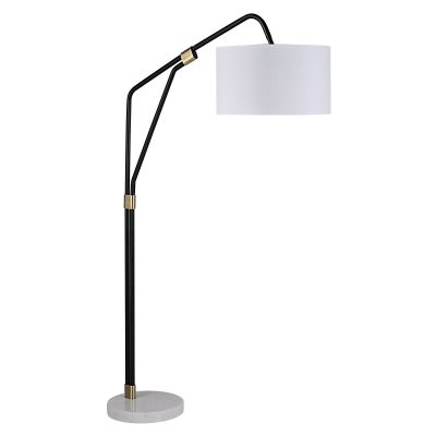 Alternative view of Wroxton 71" Length Floor Lamp, Matte Black