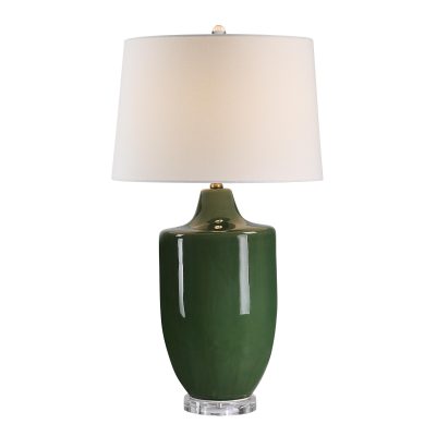 Alternative view of Pesca 30.75" Height Table Lamp, Green