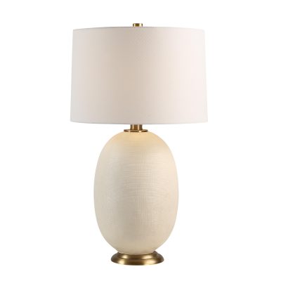 Alternative view of Cartagena 28.5" Height Table Lamp, White