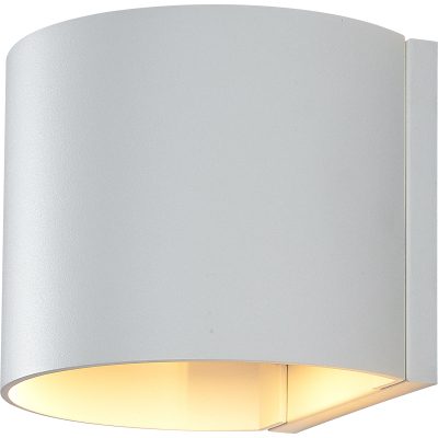 Alternative view of Zak 4.72" Length Wall Sconce, Matte White